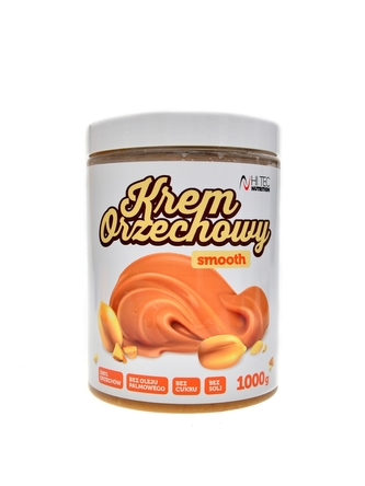 HiTec Nutrition - Peanut butter 1000g smooth arašídové máslo