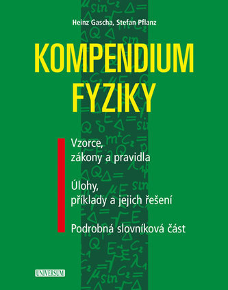 Kompendium fyziky - Vzorce, zákony a pravidla, Úlohy, příklady a jejich řešení, Podrobná slovníková část