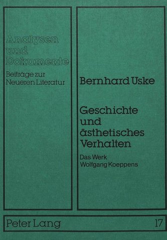 Geschichte und ästhetisches Verhalten