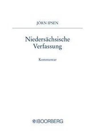 Niedersächsische Verfassung - Kommentar