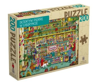 Puzzle 200 - Detektyw Pierre w labiryncie Puzzle 200 - Detektyw Pierre w labiryncie