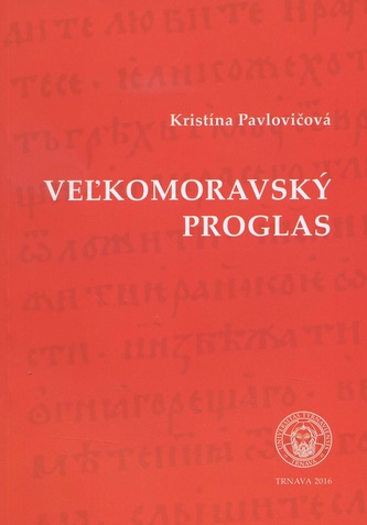 Veľkomoravský proglas