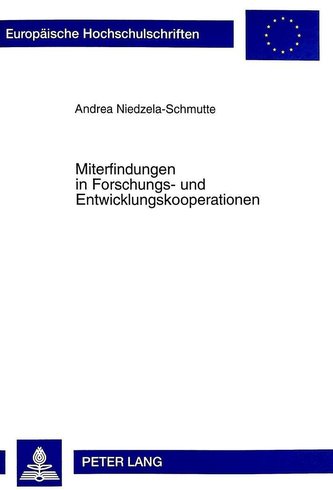 Miterfindungen in Forschungs- und Entwicklungskooperationen