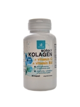 Allnature - Mořský kolagen + vitamin C + vitamin B 30cps