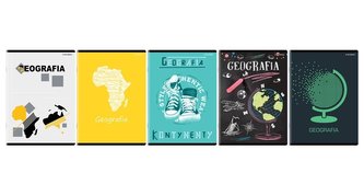 Zeszyt A5/60K kratka Geografia (10szt)