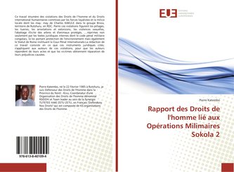 Rapport des Droits de l'homme lié aux Opérations Milimaires Sokola 2