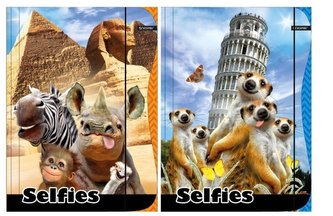 Teczka z gumką A4 Selfies
