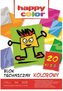 Blok techniczny kolor A4/20K HAPPY COLOR