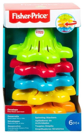 Fisher Price Wirująca wieżyczka do układania