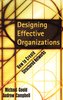 Designing Effective Organizations