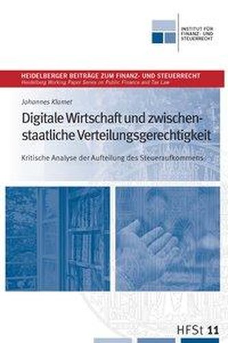 Digitale Wirtschaft und zwischen- staatliche Verteilungsgerechtigkeit