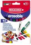 Mazaki Erasable wymazywalne 9+1 FIBRACOLOR