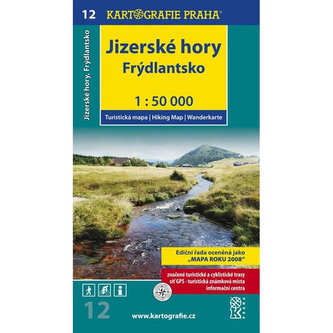 Jizerské hory, Frýdlantsko 1:50 000