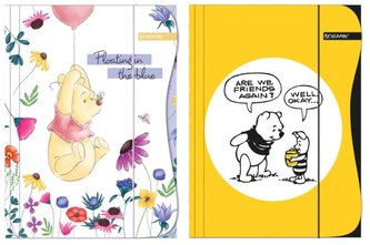 Teczka z gumką A4 Kubuś Puchatek mix