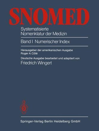 SNOMED Systematisierte Nomenklatur der Medizin