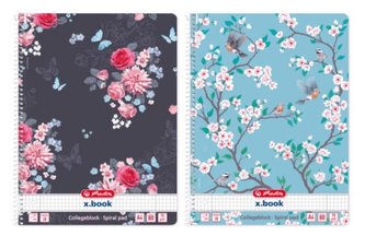 Brulion na spirali A4/80K kr. Ladylike RM (5szt)