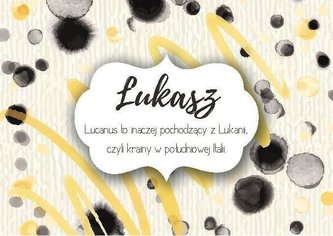 Magnes Imiona - Łukasz