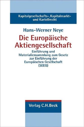 Die Europäische Aktiengesellschaft