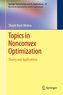 Topics in Nonconvex Optimization from India