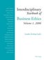 Interdisciplinary Yearbook of Business Ethics
