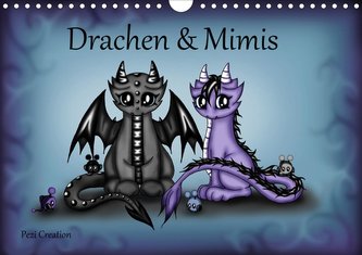 Drachen & Mimis (Wandkalender 2021 DIN A4 quer)