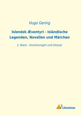 Islendzk Æventyri - Isländische Legenden, Novellen und Märchen