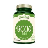 GreenFood nutrition - BCAA 2:1:1 120 vegan kapslí
