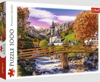 Puzzle 1000 jesenných bavorských TREFL