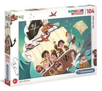 Puzzle 104 Super farba The Pirates