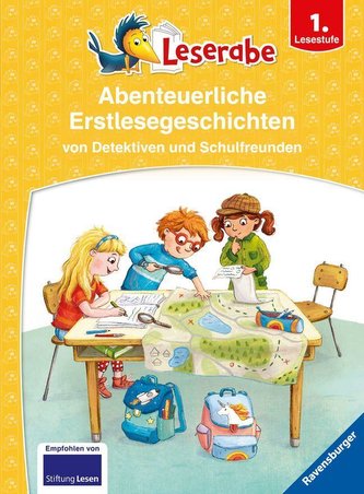 Abenteuerliche Erstlesegeschichten von Detektiven und Schulfreunden