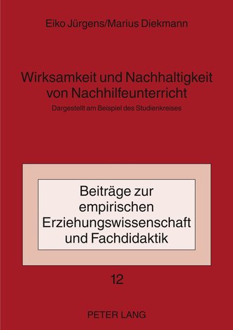 Wirksamkeit und Nachhaltigkeit von Nachhilfeunterricht