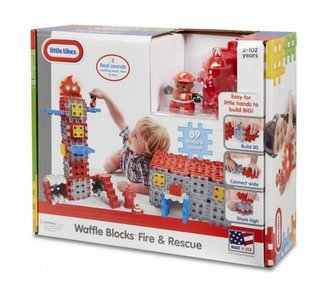 Waffle Blocks Straż pożarna i strażak