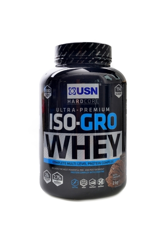 USN - Iso-Gro whey protein 2000 g - čokoláda USN - Iso-Gro whey protein 2000 g - čokoláda