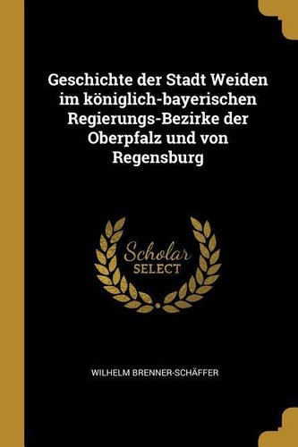 Geschichte Der Stadt Weiden Im Königlich-Bayerischen Regierungs-Bezirke Der Oberpfalz Und Von Regensburg