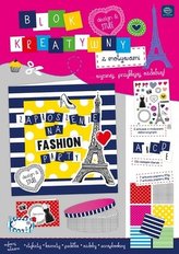 Blok kreatywny A4 z naklejkami Stripes&Dots