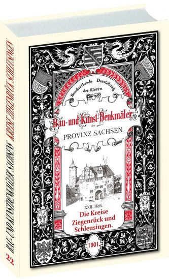 Bau- und Kunstdenkmäler der Kreise SCHLEUSINGEN und ZIEGENRÜCK 1901