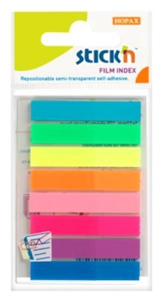 Karty indexu vlastného podávania mix 8 farieb neónovej klasiky