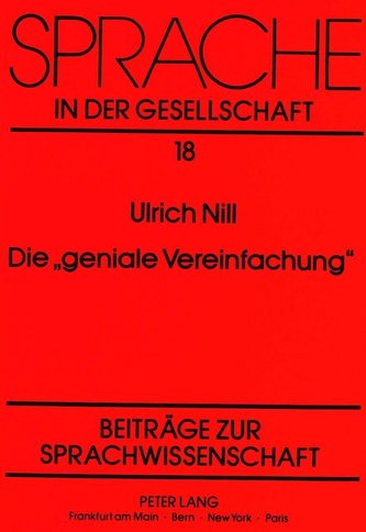 Die 'geniale Vereinfachung'