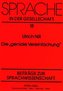 Die 'geniale Vereinfachung'