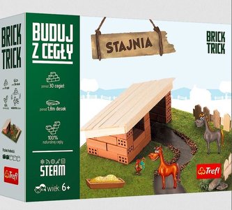 Brick Trick - Buduj z cegły Stajnia TREFL