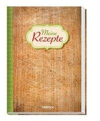Rezeptbuch \"Meine Rezepte\" Holz