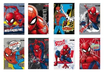 Notes A7/30K z poddrukiem Spider Man (16szt)