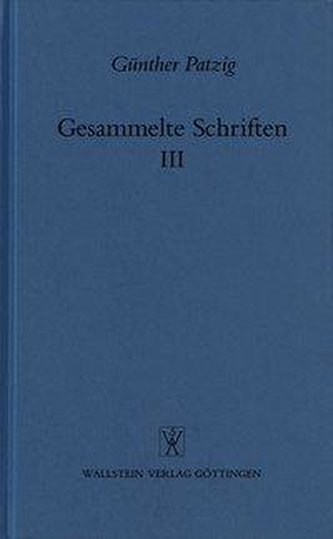 Gesammelte Schriften / Aufsätze zur antiken Philosophie