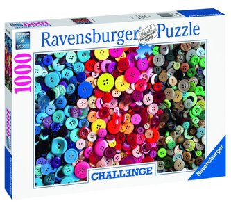 Výzva Puzzle 1000. Farebné gombíky