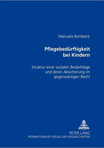 Pflegebedürftigkeit bei Kindern