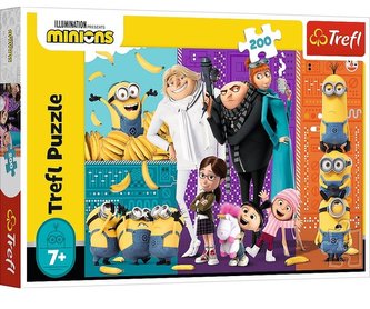Puzzle 200 Minionki górąTREFL