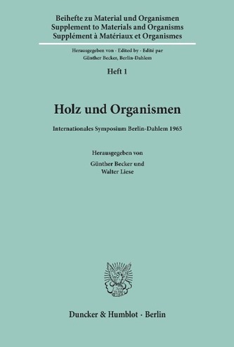 Holz und Organismen