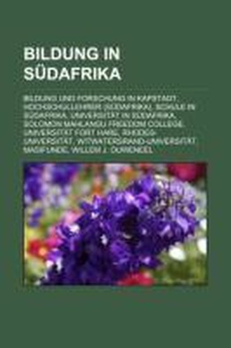Bildung in Südafrika