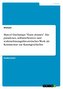 Marcel Duchamps \"Étant donnés\". Ein paradoxes, selbstreflexives und wahrnehmungstheoretisches Werk als Kommentar zur Kunstgeschi