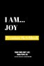 I Am Joy: Premium Blank Sketchbook